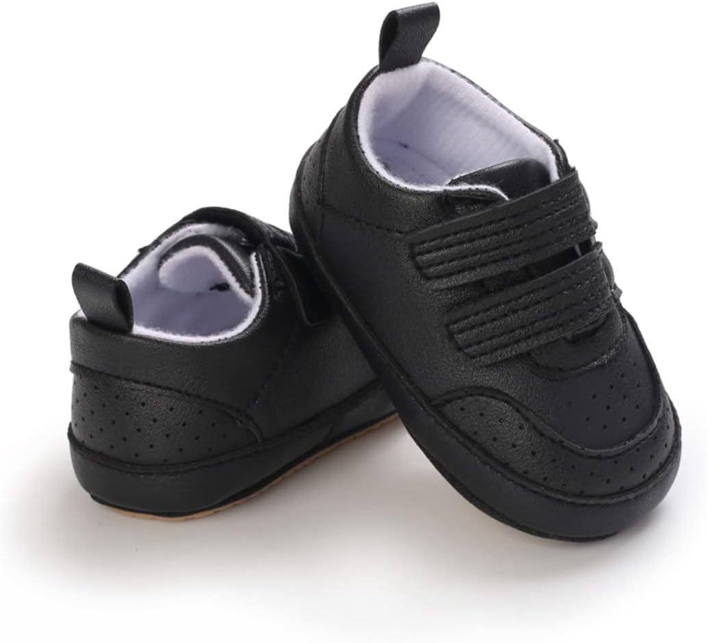 E-FAK Baby Shoes Boys Girls Infant Sneakers Non-Slip Rubber Sole Toddler Crib First Walker Shoes Xpress