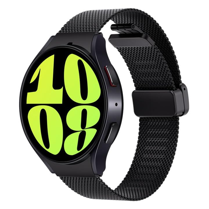 SAMSUNG Galaxy Watch 6 Montre intelligente Bluetooth 40 mm, tracker d'activité, zones RH personnalisées, coaching avancé du sommeil, moniteur cardiaque, capteur BIA, informations sur la santé et le bien-être, grand écran, version américaine, graphite 