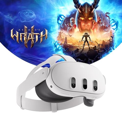 Meta Quest 3 128 GB— Realidad mixta innovadora — Rendimiento potente — Paquete Asgard's Wrath 2