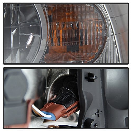 ACANII – Para Lincoln Town Car 2005-2011 [estilo de fábrica OE] faros delanteros de repuesto para lado del conductor + lado del pasajero 