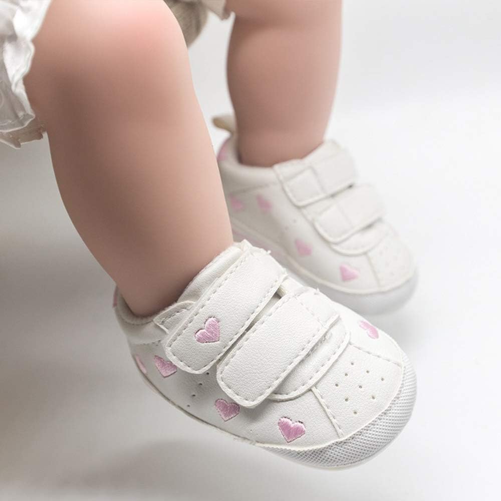 E-FAK Baby Shoes Boys Girls Infant Sneakers Non-Slip Rubber Sole Toddler Crib First Walker Shoes Xpress