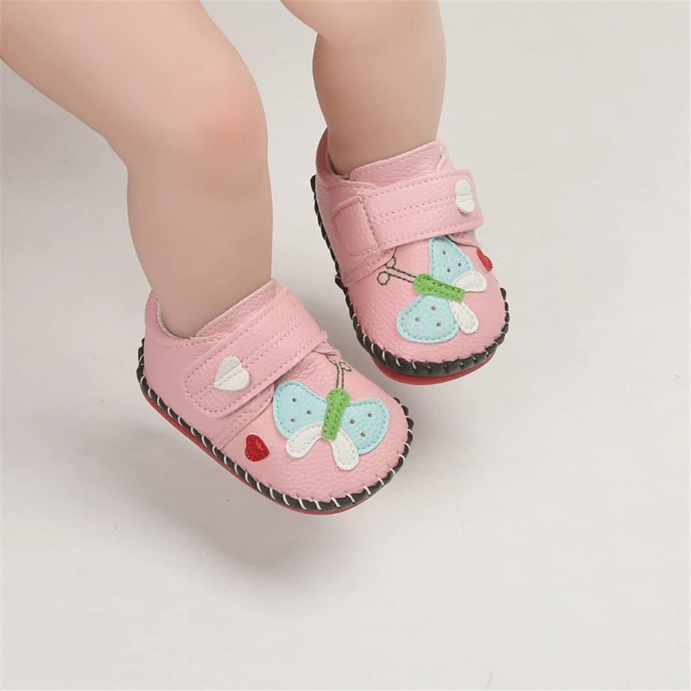 E-FAK Baby Shoes Boys Girls Infant Sneakers Non-Slip Rubber Sole Toddler Crib First Walker Shoes Xpress