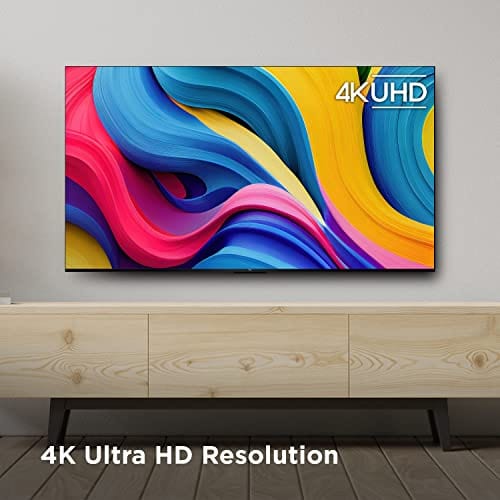 TCL Smart TV LED Class S4 4K de 50 pulgadas con Google (50S450G, modelo 2023), Dolby Vision, HDR Pro, Atmos, asistente remoto por voz incorporado, Works Alexa, transmisión de televisión UHD