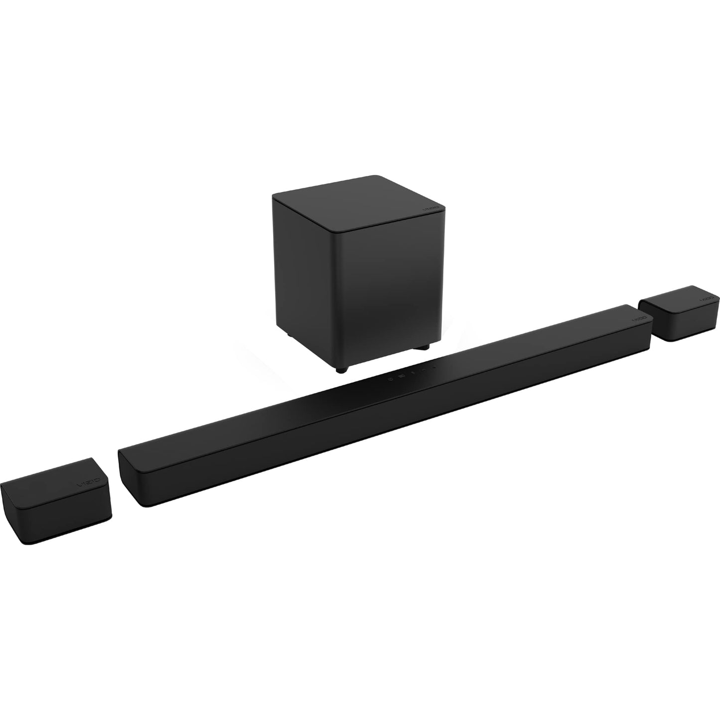 Barre de son Home Cinéma VIZIO V-Series 5.1 avec Dolby Audio, Bluetooth, caisson de basses sans fil, compatible avec assistant vocal, télécommande incluse - V51x-J6 