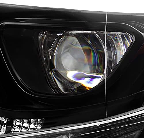 AKKON - Para Toyota Corolla 14-16, proyector de chip LED incorporado, lámparas de faros delanteros, reemplazo directo del lado izquierdo del conductor 