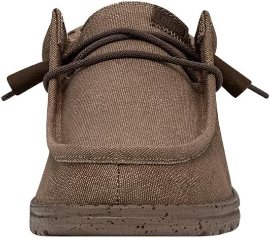 Hey Dude Men's Wally Canvas Mono | Men�s Shoes | Men's Slip-on Loafers | Comfortable & Light-Weight Xpress