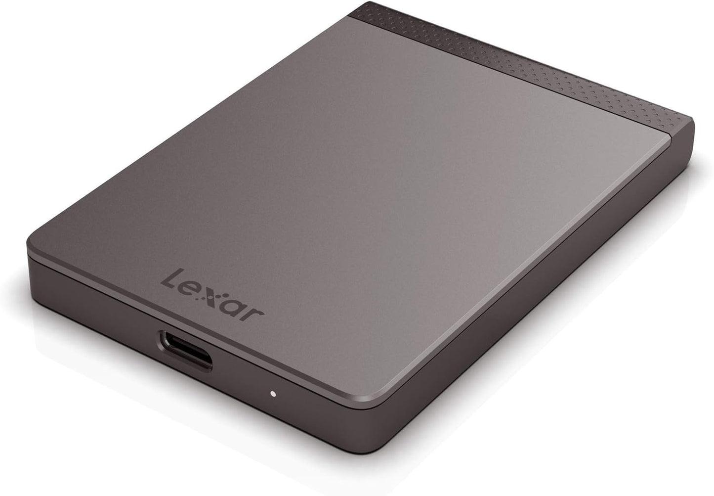 Lexar SSD portable SL500 2 To, jusqu'à 2 000 Mo/s en lecture, compatible avec ordinateurs portables de type C, iPhone 15, smartphones, tablettes, PS5, Xbox, USB 3.2 Gen 2x2, fin et léger, SSD externe (LSL500X002T-RNBNU) 