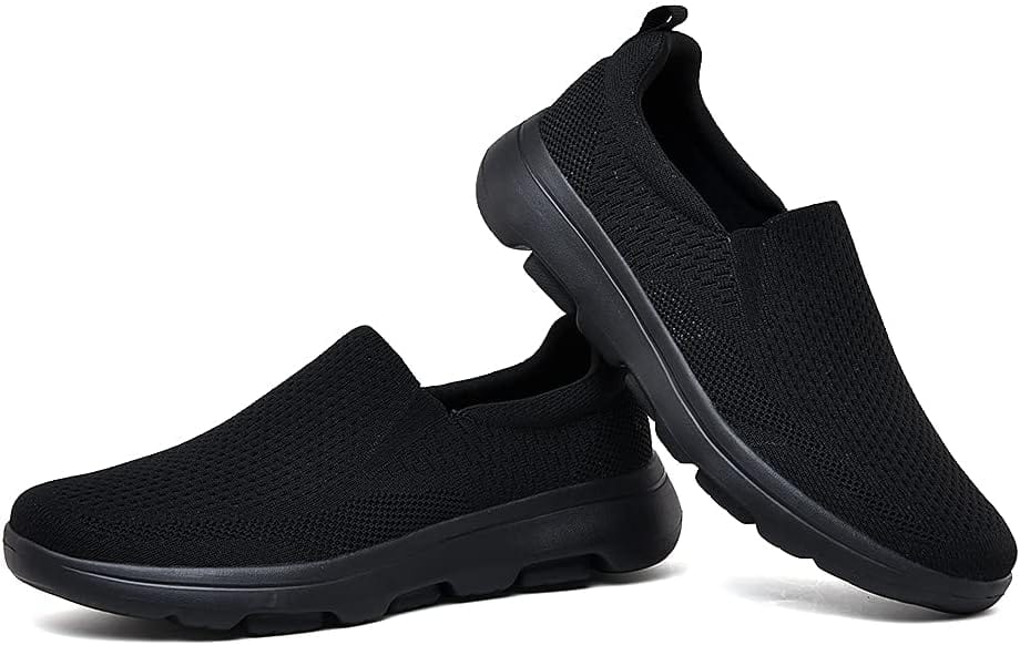 TIOSEBON Men's Mesh Slip On Walking Shoes Loafers-Comfortable Lightweight Work Drving Tennis Shoes Xpress