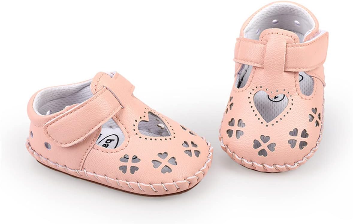 HsdsBebe Baby Boys Girls Pu Leather Hard Bottom Walking Sneakers Toddler Rubber Sole First Walkers Infant Cartoon Slippers Crib Shoes Xpress