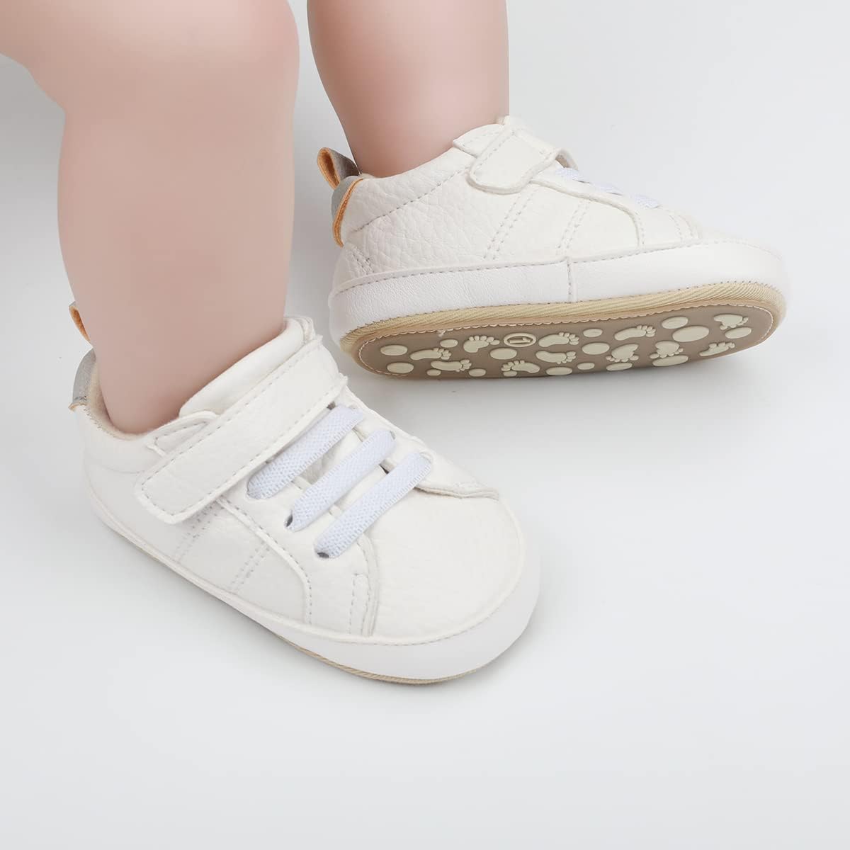 E-FAK Baby Shoes Boys Girls Infant Sneakers Non-Slip Rubber Sole Toddler Crib First Walker Shoes Xpress