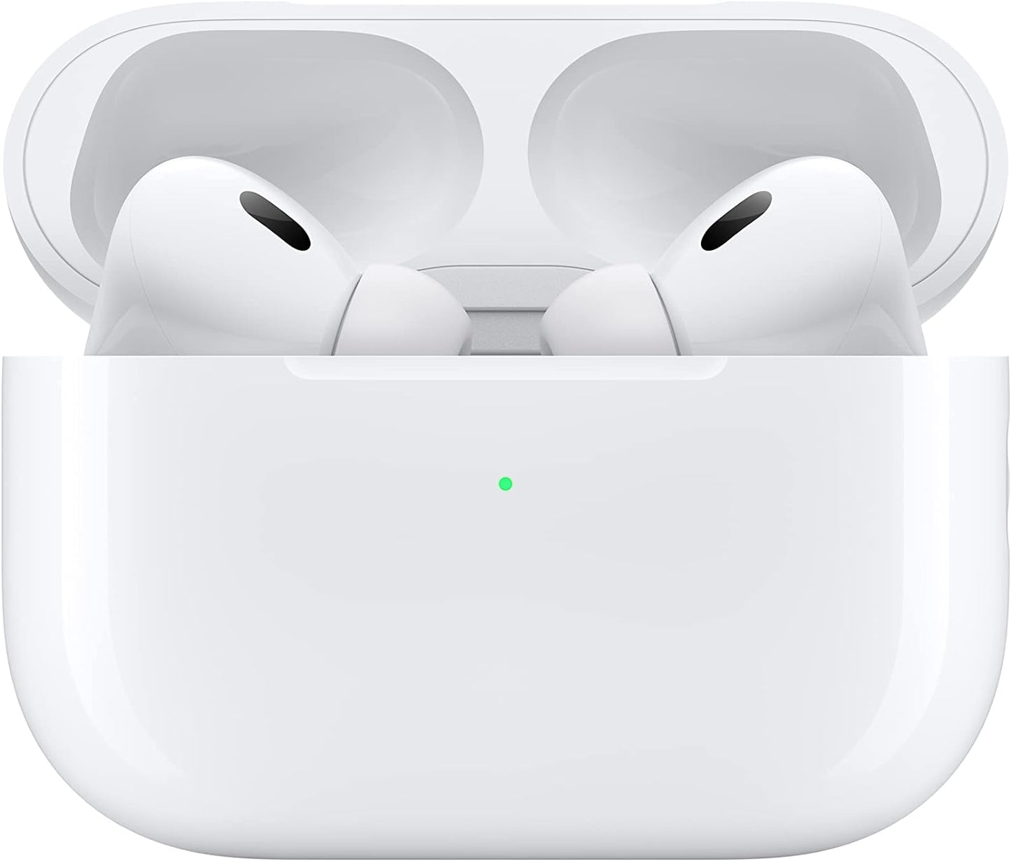 Auriculares inalámbricos Apple AirPods Pro (segunda generación) con carga USB-C, auriculares Bluetooth con cancelación de ruido hasta 2 veces más activa, modo transparencia, audio adaptable, audio espacial personalizado 