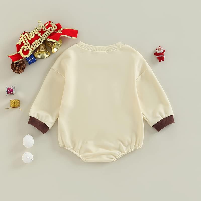 FYBITBO Halloween Baby Girl Boy Clothes Pumpkin Romper Sweatshirt Onesie Long Sleeve Bodysuit Top Fall Winter Outfit Xpress