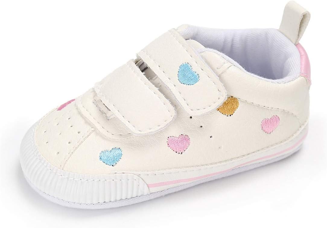 E-FAK Baby Shoes Boys Girls Infant Sneakers Non-Slip Rubber Sole Toddler Crib First Walker Shoes Xpress