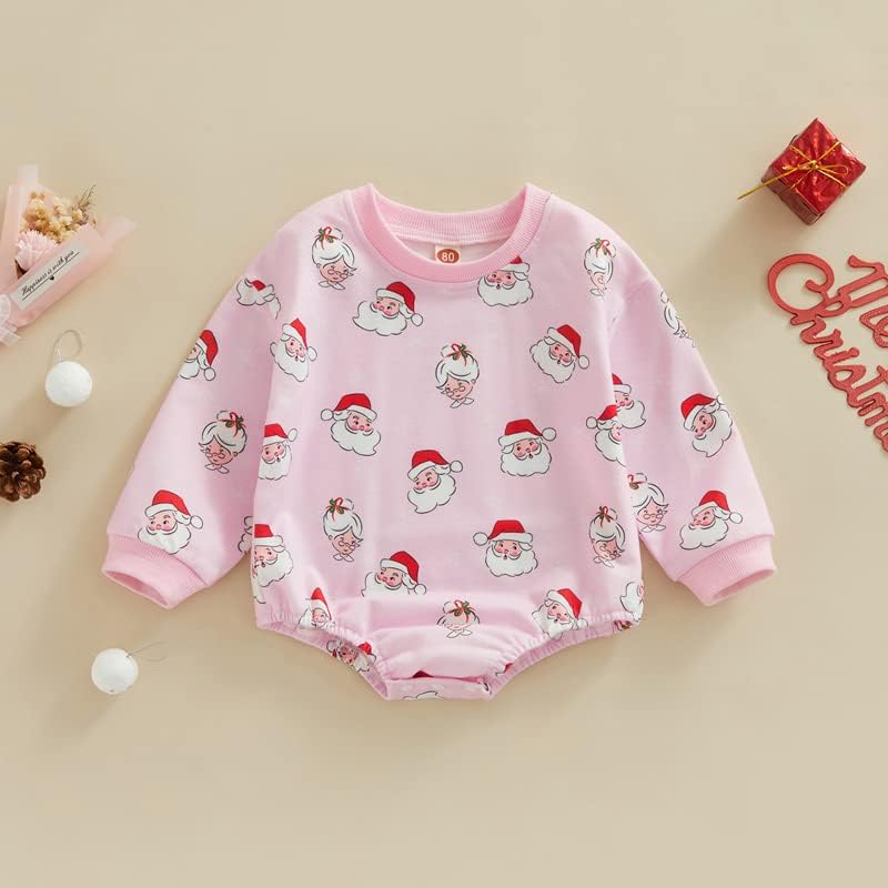 FYBITBO Halloween Baby Girl Boy Clothes Pumpkin Romper Sweatshirt Onesie Long Sleeve Bodysuit Top Fall Winter Outfit Xpress