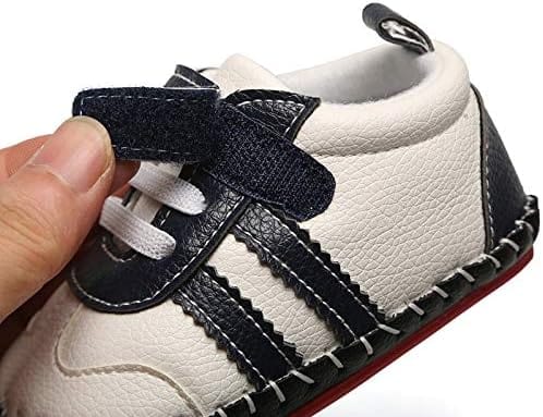 HsdsBebe Baby Boys Girls Pu Leather Hard Bottom Walking Sneakers Toddler Rubber Sole First Walkers Infant Cartoon Slippers Crib Shoes Xpress