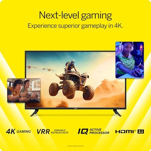 VIZIO V-Series 4K UHD LED Smart TV de 50 pulgadas con control remoto por voz, Dolby Vision, HDR10+, compatibilidad con Alexa, modelo 2022 