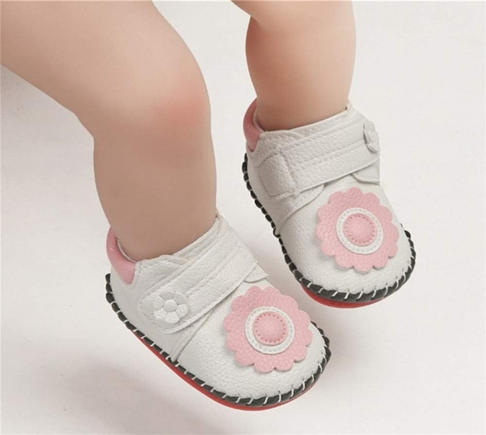 HsdsBebe Baby Boys Girls Pu Leather Hard Bottom Walking Sneakers Toddler Rubber Sole First Walkers Infant Cartoon Slippers Crib Shoes Xpress