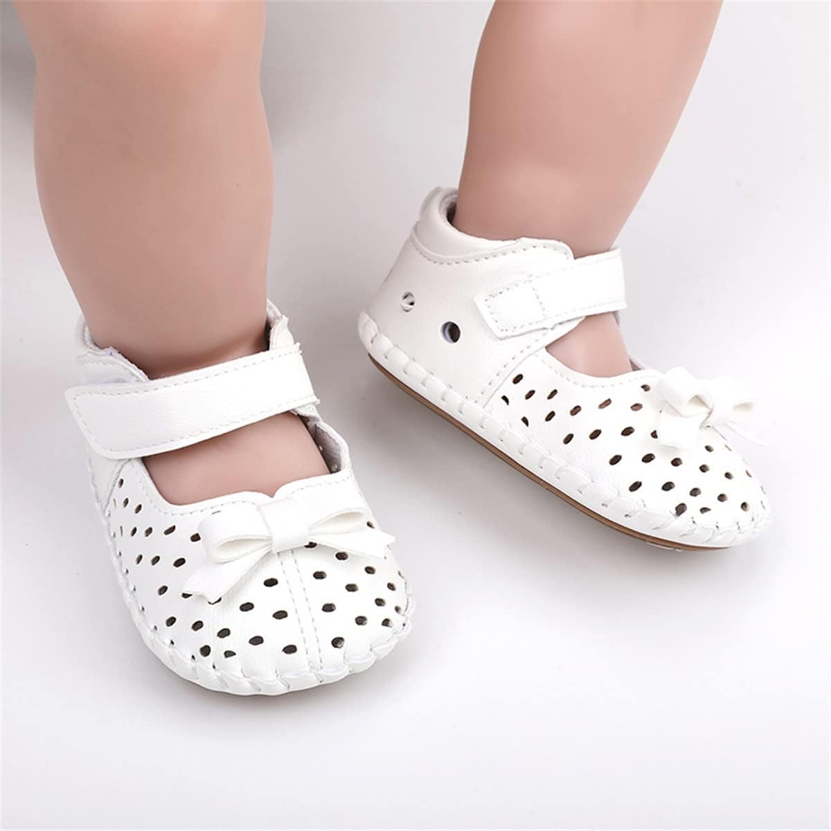 HsdsBebe Baby Boys Girls Pu Leather Hard Bottom Walking Sneakers Toddler Rubber Sole First Walkers Infant Cartoon Slippers Crib Shoes Xpress