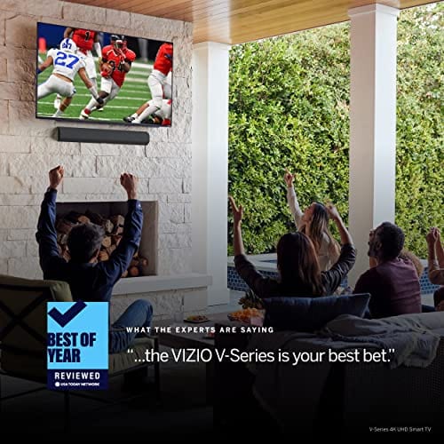 VIZIO 50-Inch V-Series 4K UHD LED Smart TV with Voice Remote, Dolby Vision, HDR10+, Alexa Compatibility, 2022 Model