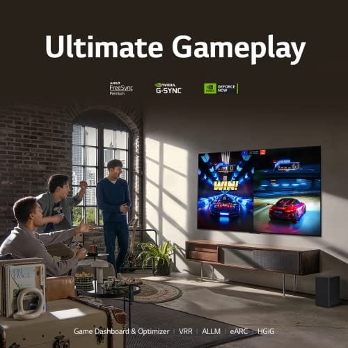 LG C3 Series Televisor inteligente de pantalla plana con procesador OLED evo 4K de 65 pulgadas para juegos con control remoto mágico OLED65C3PUA con tecnología AI, 2023 con Alexa incorporado