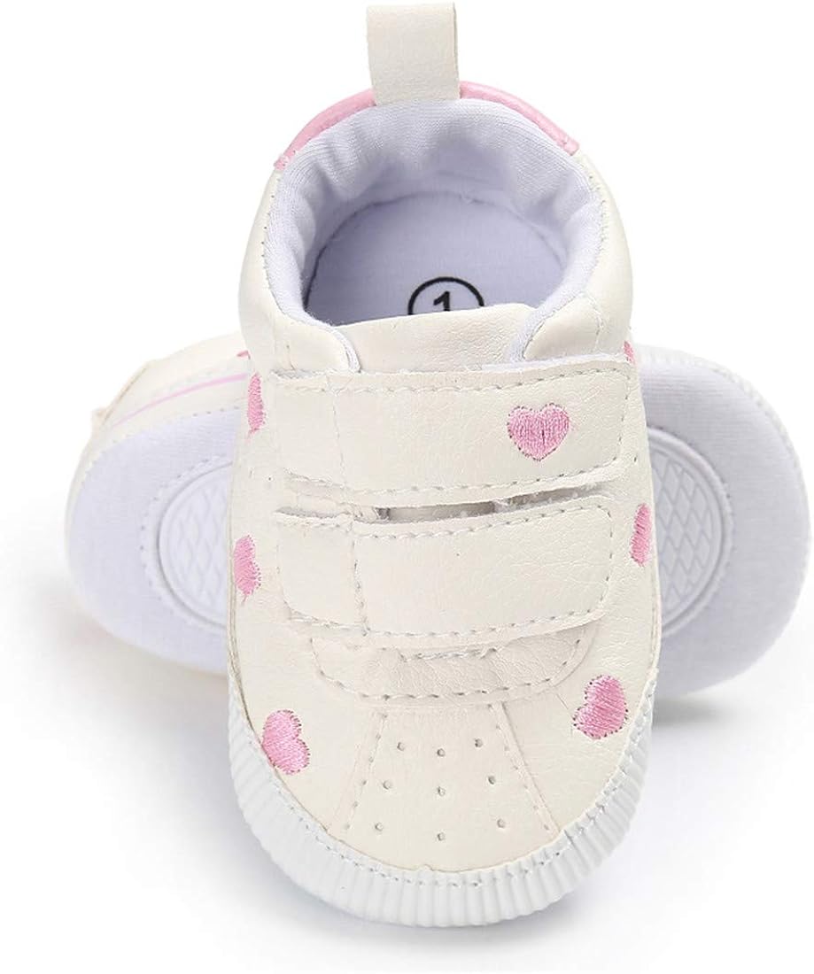 E-FAK Baby Shoes Boys Girls Infant Sneakers Non-Slip Rubber Sole Toddler Crib First Walker Shoes Xpress