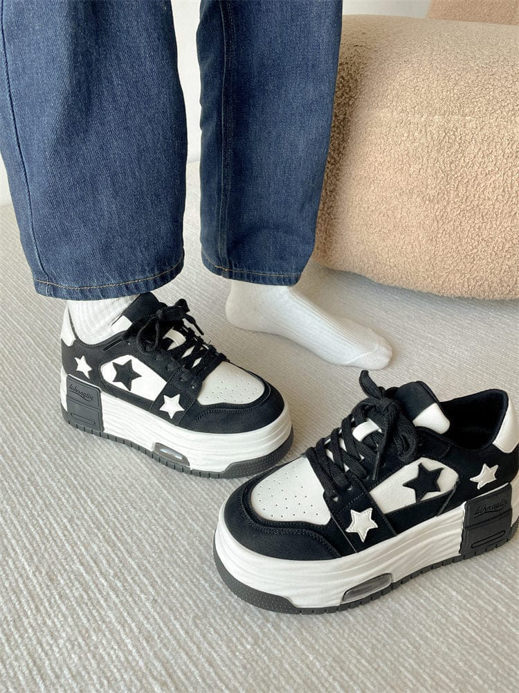 All-match Thick Bottom Increased Hong Kong Style Lightweight Sneakers