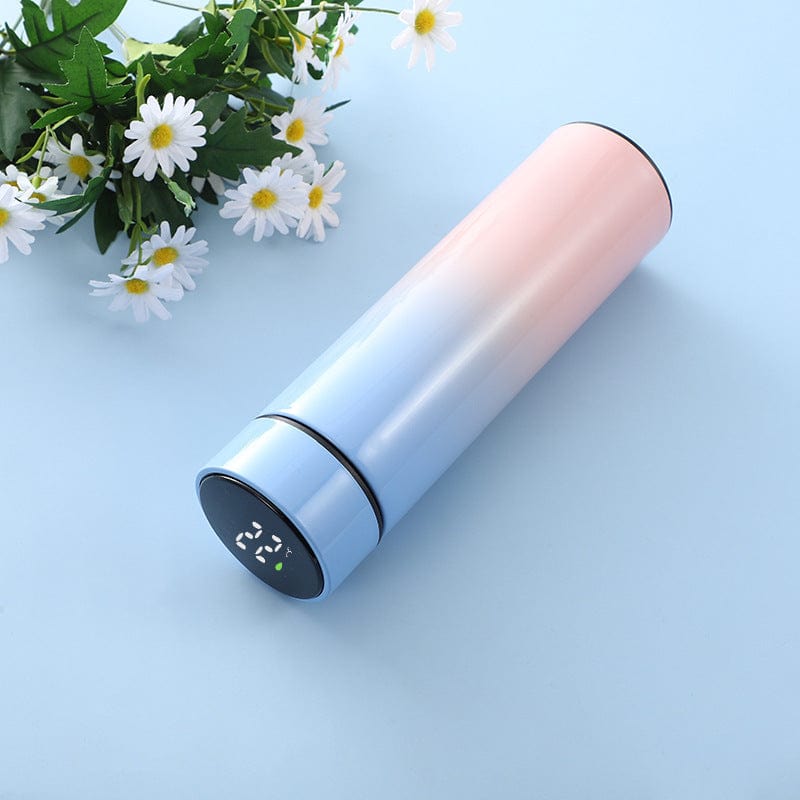 Gradient Smart Insulation Cup 304 Stainless Steel Business Tumbler Men's And Women's Car Temperature Cup Gift