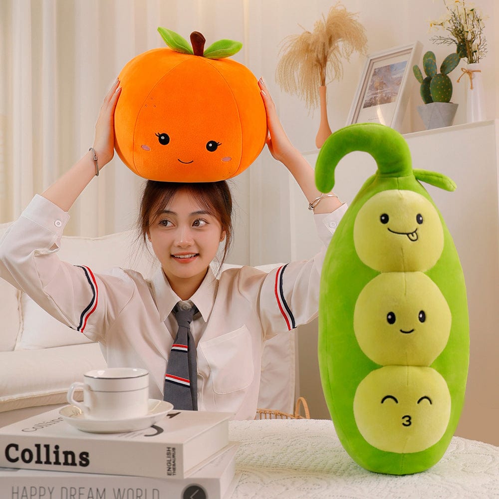 Cartoon Fruit Water Pillow Plush Toy