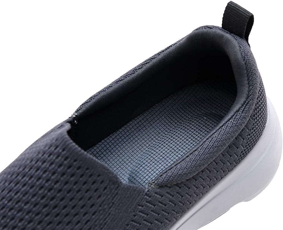 TIOSEBON Men's Mesh Slip On Walking Shoes Loafers-Comfortable Lightweight Work Drving Tennis Shoes Xpress