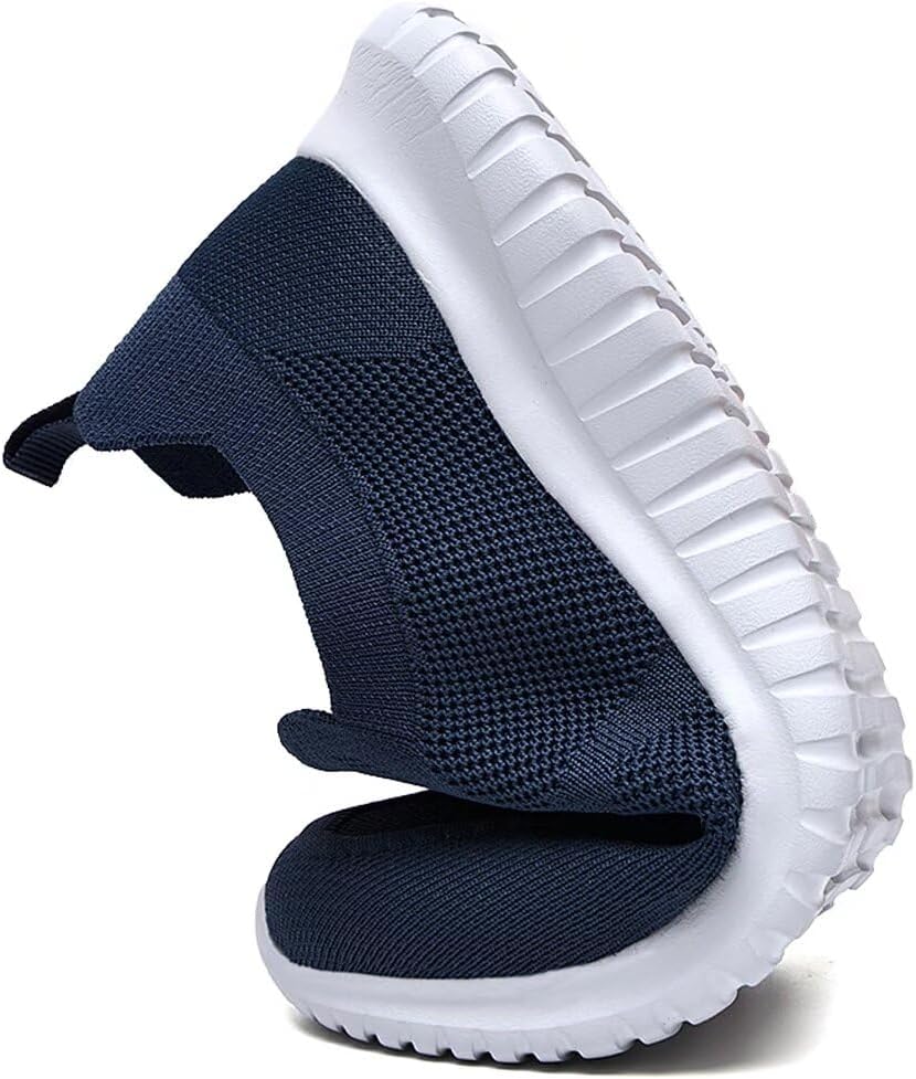 konhill Men's Breathable Walking Shoes - Tennis Casual Slip on Athletic Sneakers Xpress