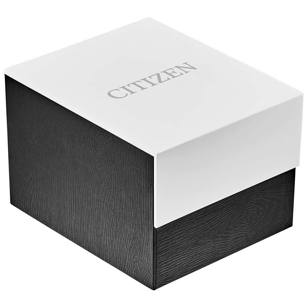 Reloj Citizen Classic Calendrier Eco-Drive para hombre, hora de 12/24 horas, día y fecha de 3 manecillas, cristal mineral antirreflectante, manecillas luminosas 