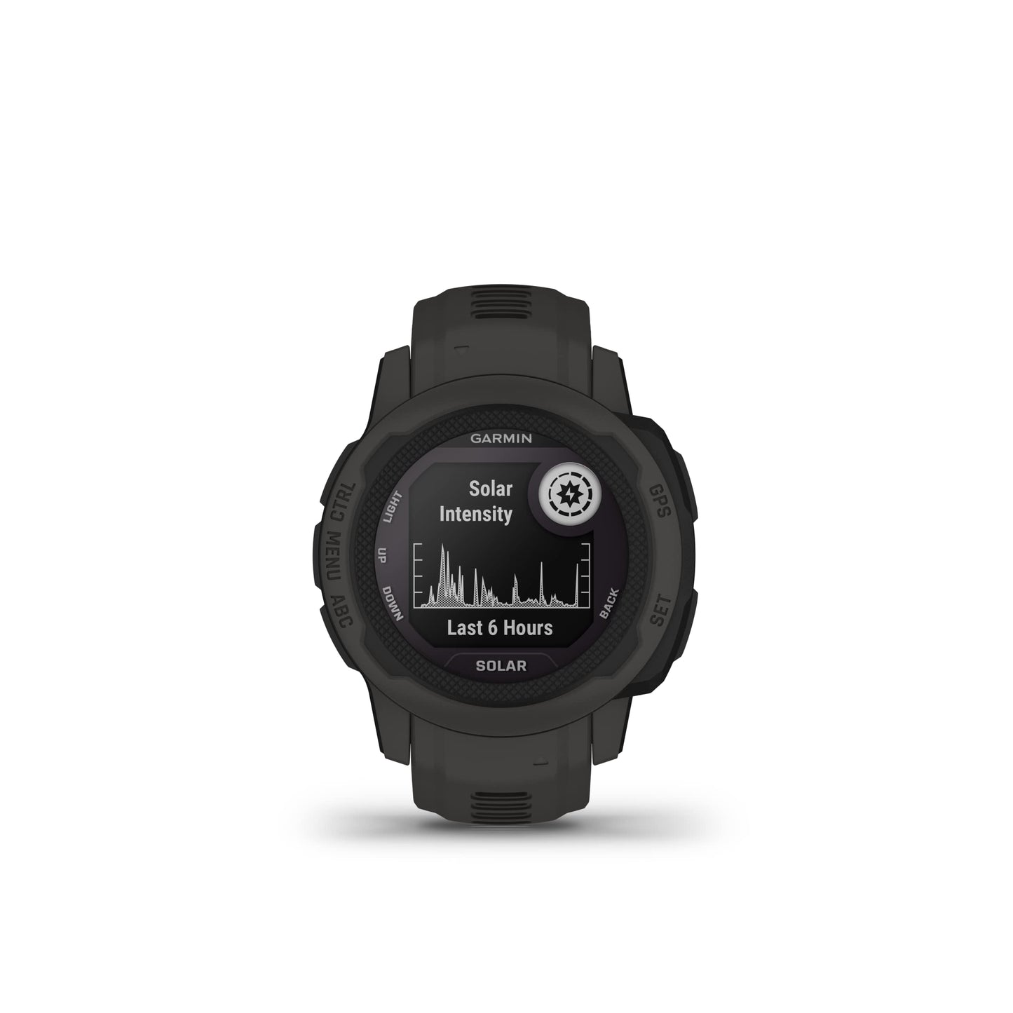 Garmin Instinct 2 Solar, edición táctica, reloj GPS para exteriores, capacidades de carga solar, compatibilidad con múltiples GNSS, enrutamiento Trackback, negro 