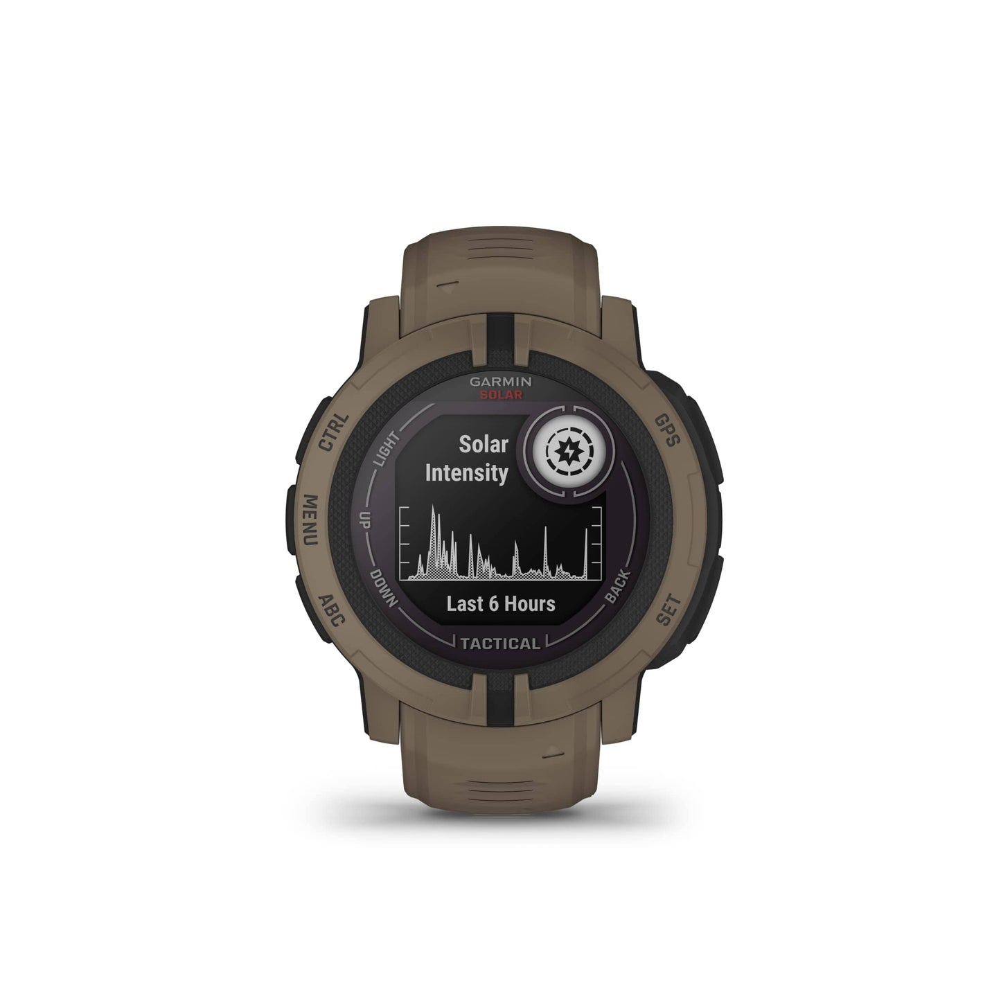 Garmin Instinct 2 Solar, édition tactique, montre d'extérieur GPS, capacités de charge solaire, prise en charge multi-GNSS, routage Tracback, noir 