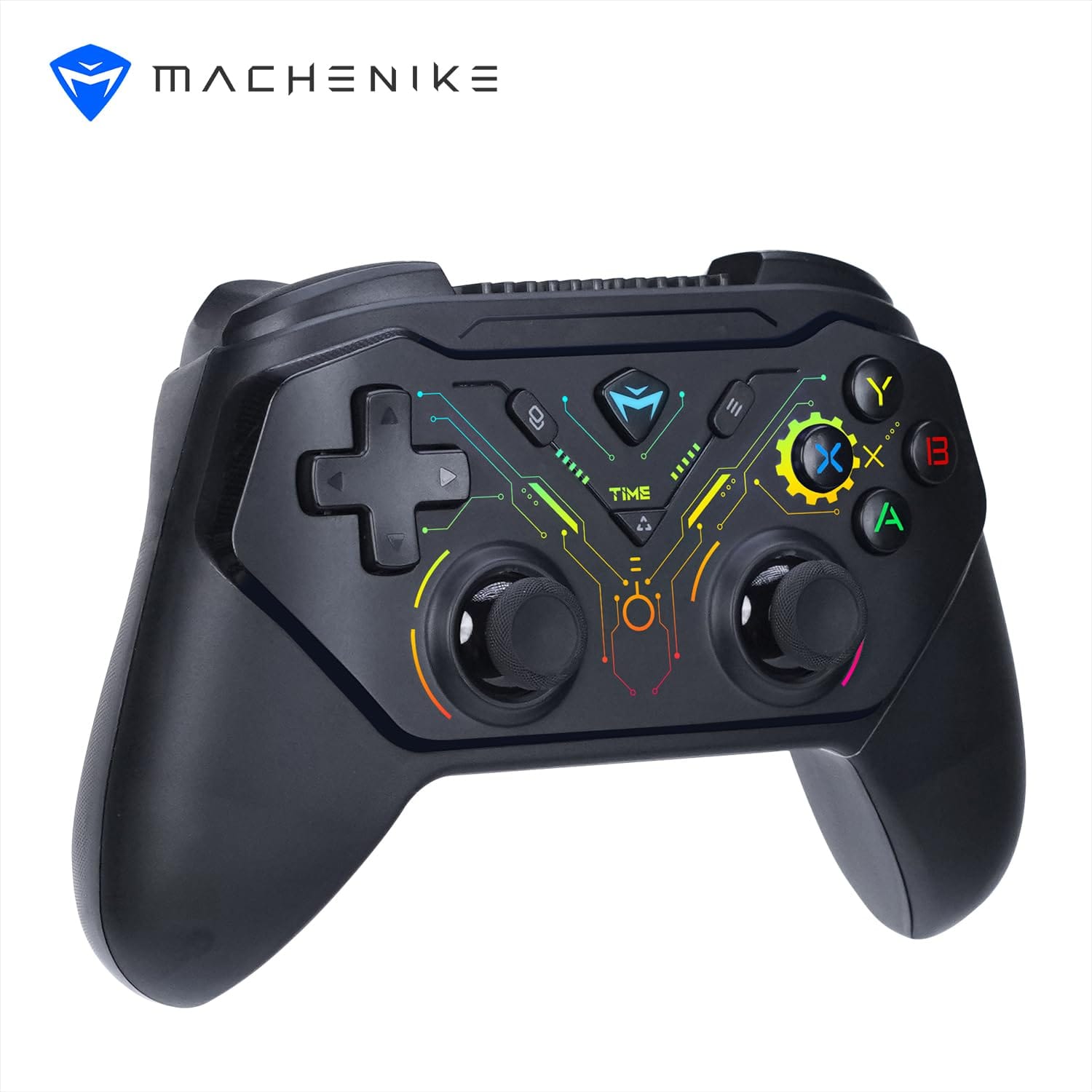 Machenike G3S Wireless Gaming Controller for Windows PC,Switch,Android,PC Controller With LED Backlight Dual Vibration Motors, Dual Connection Modes,Plug and Play