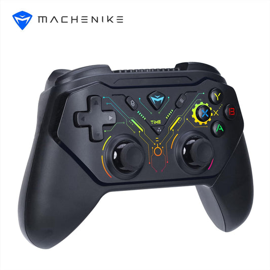 Controlador de juegos inalámbrico Machenike G3S para PC con Windows, Switch, Android, controlador de PC con retroiluminación LED, motores de vibración duales, modos de conexión duales, Plug and Play 