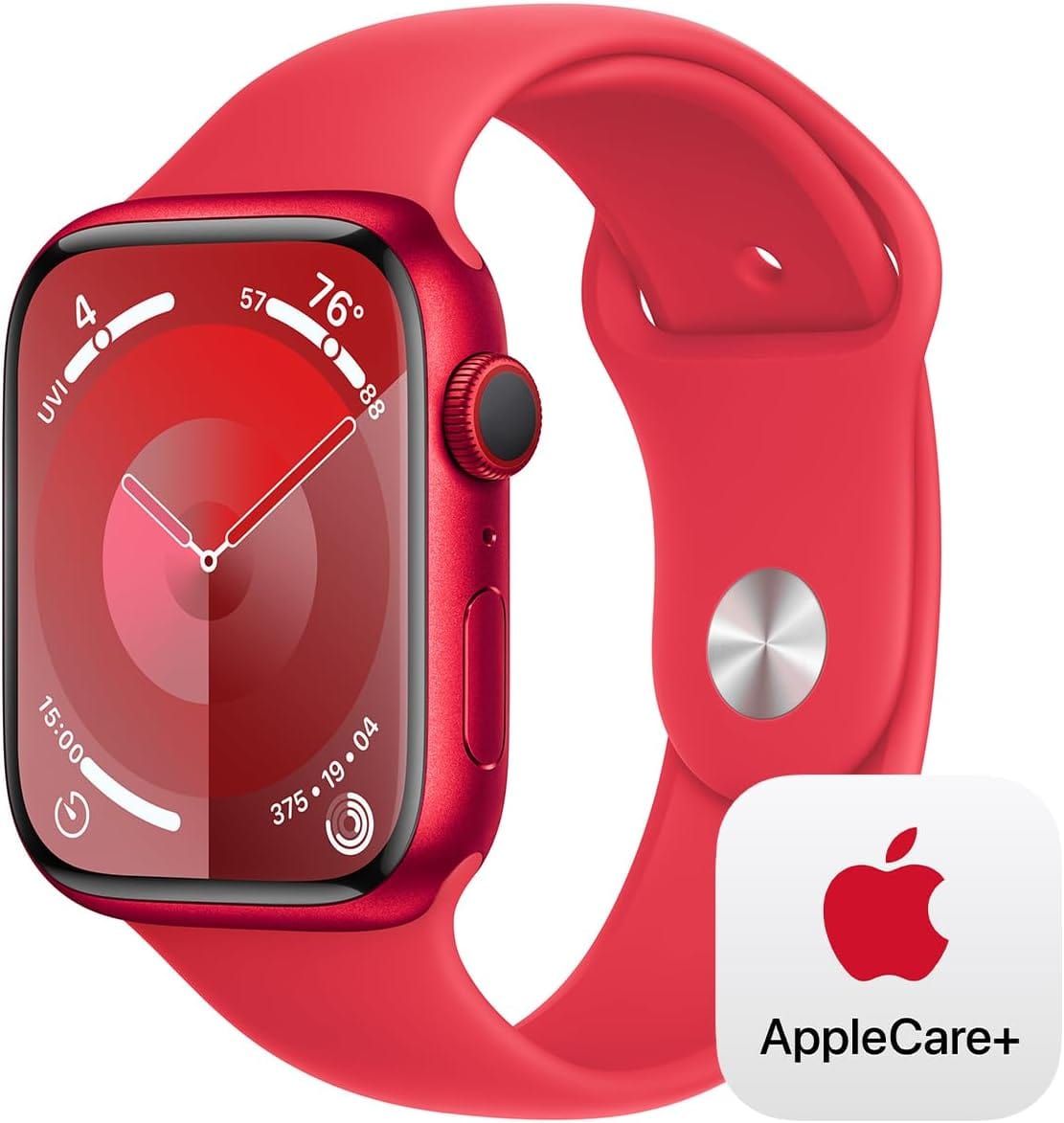 Apple Watch Series 9 [GPS + Cellular 45 mm] Smartwatch con caja de acero inoxidable dorada y correa milanesa dorada. Monitor de actividad física, aplicaciones de ECG y oxígeno en sangre, pantalla Retina siempre activa 