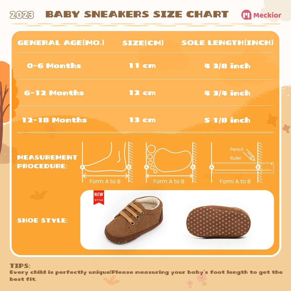 Meckior Toddler Baby Boys Girls High Tops Ankle Sneakers Soft Anti-Slip Sole PU Leather Moccasins Infant Newborn Prewalker First Walking Crib Shoes Xpress