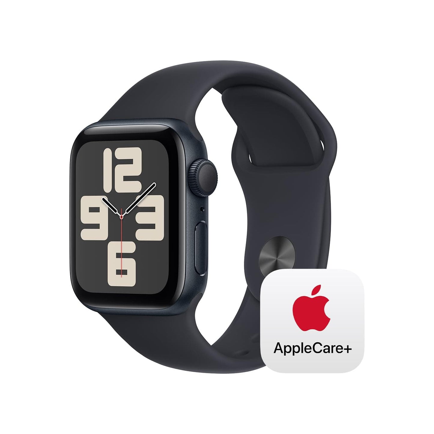 Apple Watch SE (2.ª generación) [GPS 40 mm] Smartwatch con caja de aluminio Midnight y correa deportiva Midnight S/M. Seguimiento de actividad física y sueño, Detección de accidentes, Monitor de frecuencia cardíaca 