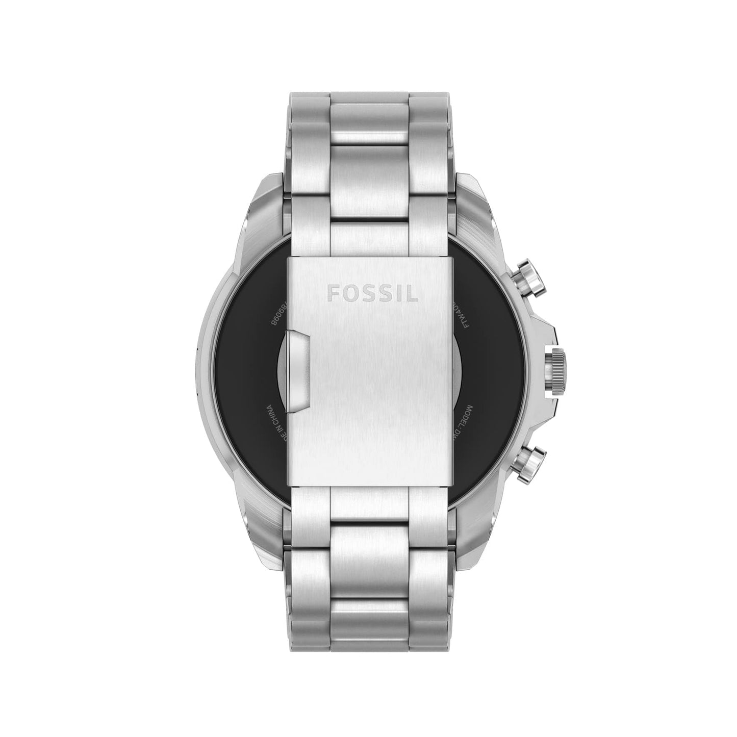 Fossil Gen 6 Reloj inteligente con pantalla táctil de 44 mm para hombres con Alexa incorporado, rastreador de ejercicios, rastreador de actividad, rastreador de sueño, GPS, altavoz, control de música, notificaciones de teléfonos inteligentes