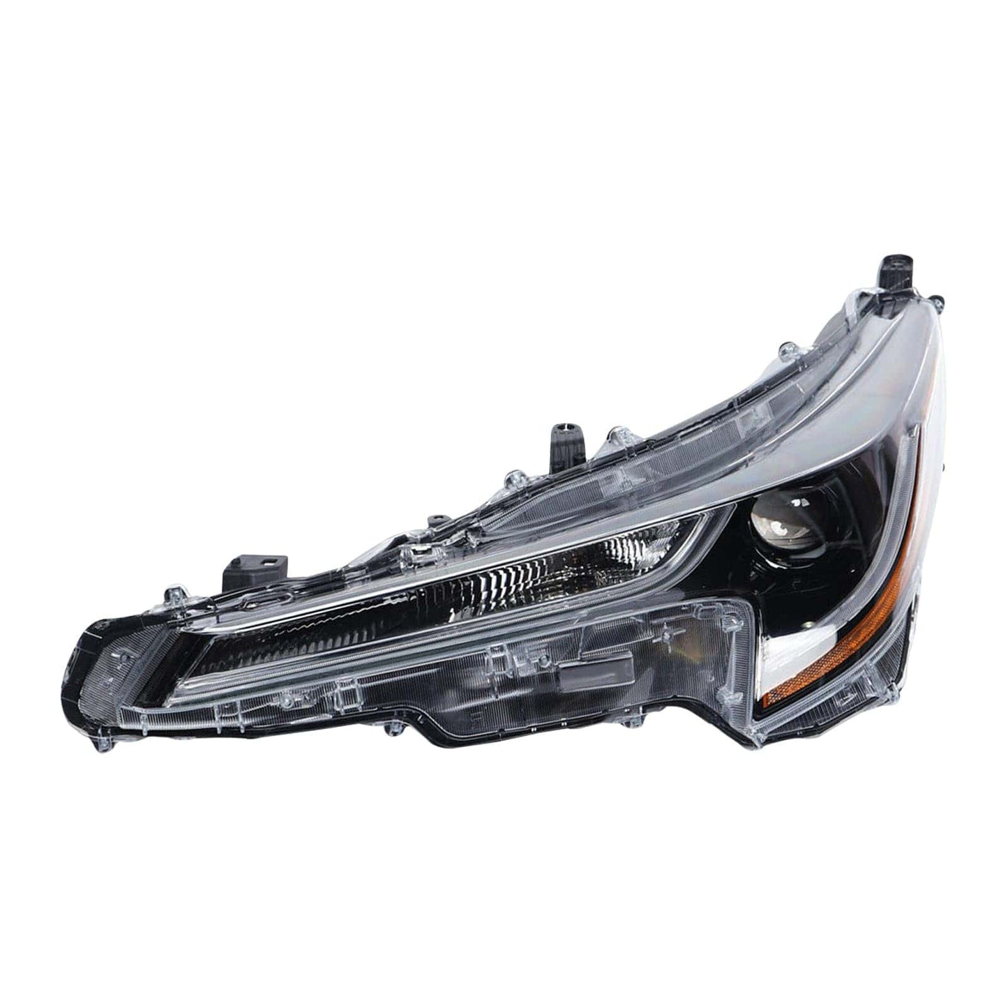 Pair LED Headlamps Passenger Right Side+Driver Left Side Compatible with Toyota Corolla L LE 2020 2021 LED Headlights HeadLamps TO2503286(Pair)