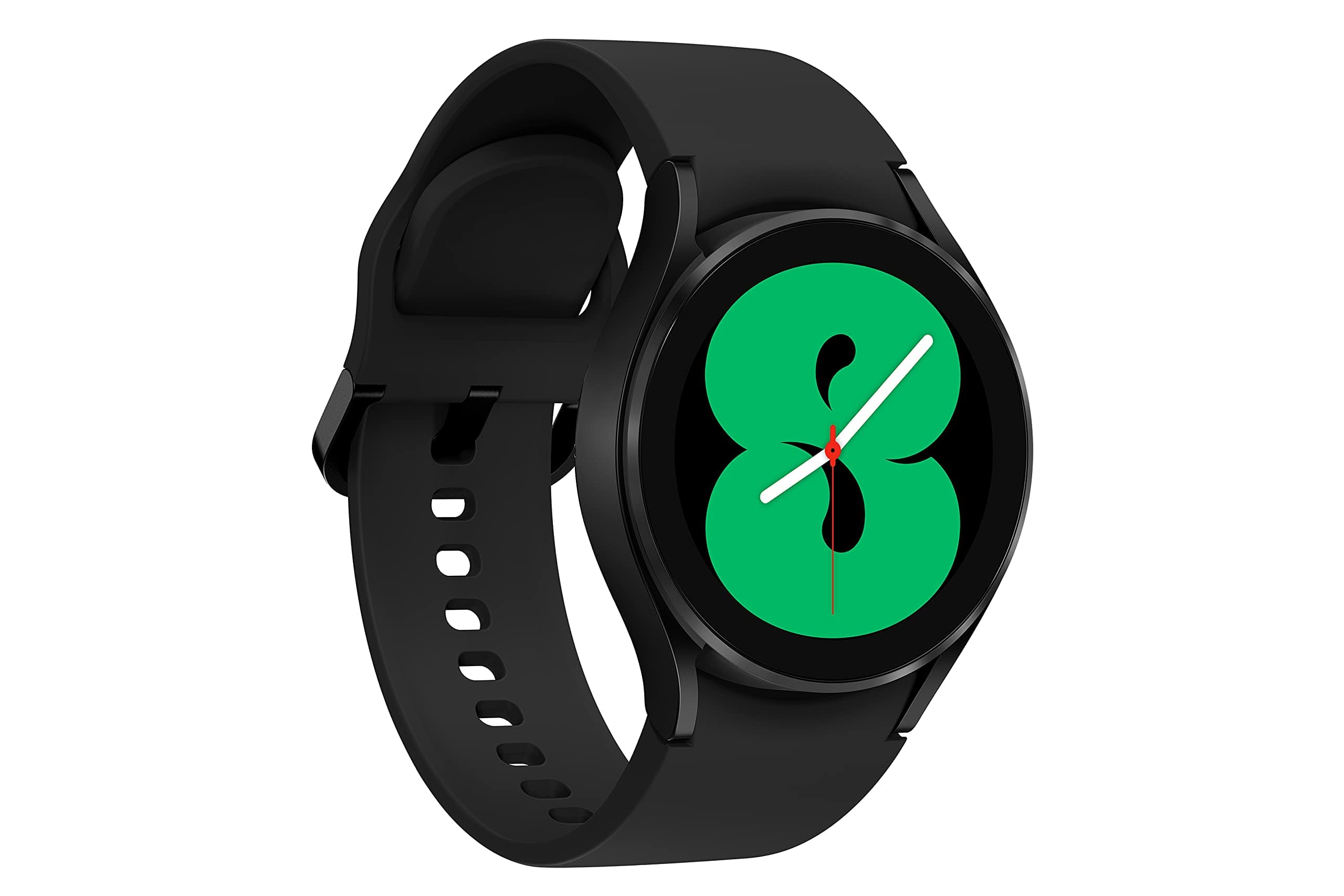 SAMSUNG Galaxy Watch 4 Montre intelligente 40 mm avec moniteur ECG pour la santé, le fitness, la course à pied, les cycles de sommeil, détection de chute GPS, Bluetooth, version américaine, SM-R860NZKAXAA, noir 