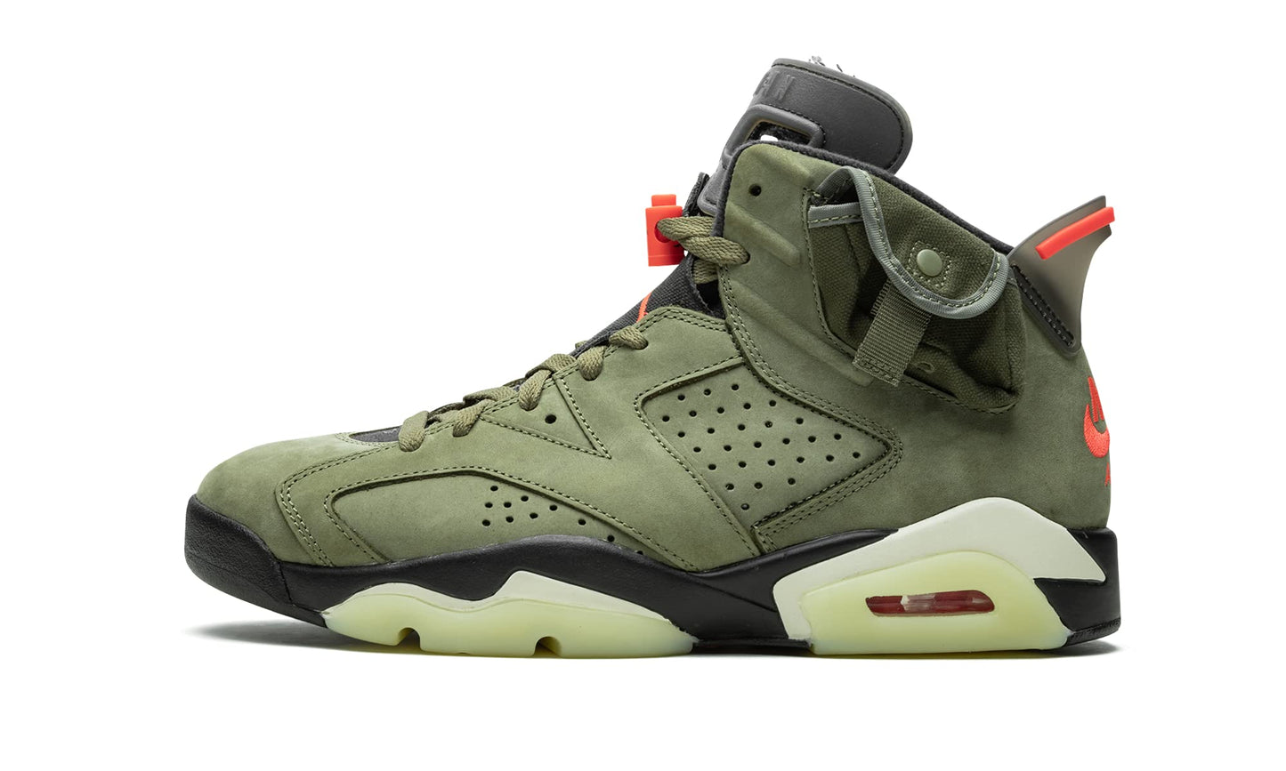 Jordan Men's Retro 6"Hare Neutral Grey/Black-White (CT8529 062)