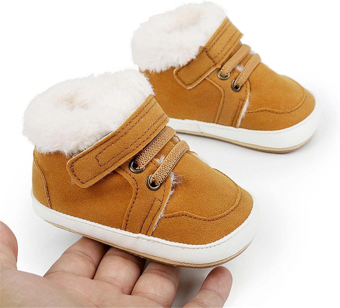 HsdsBebe Baby Boys Girls Pu Leather Hard Bottom Walking Sneakers Toddler Rubber Sole First Walkers Infant Cartoon Slippers Crib Shoes Xpress