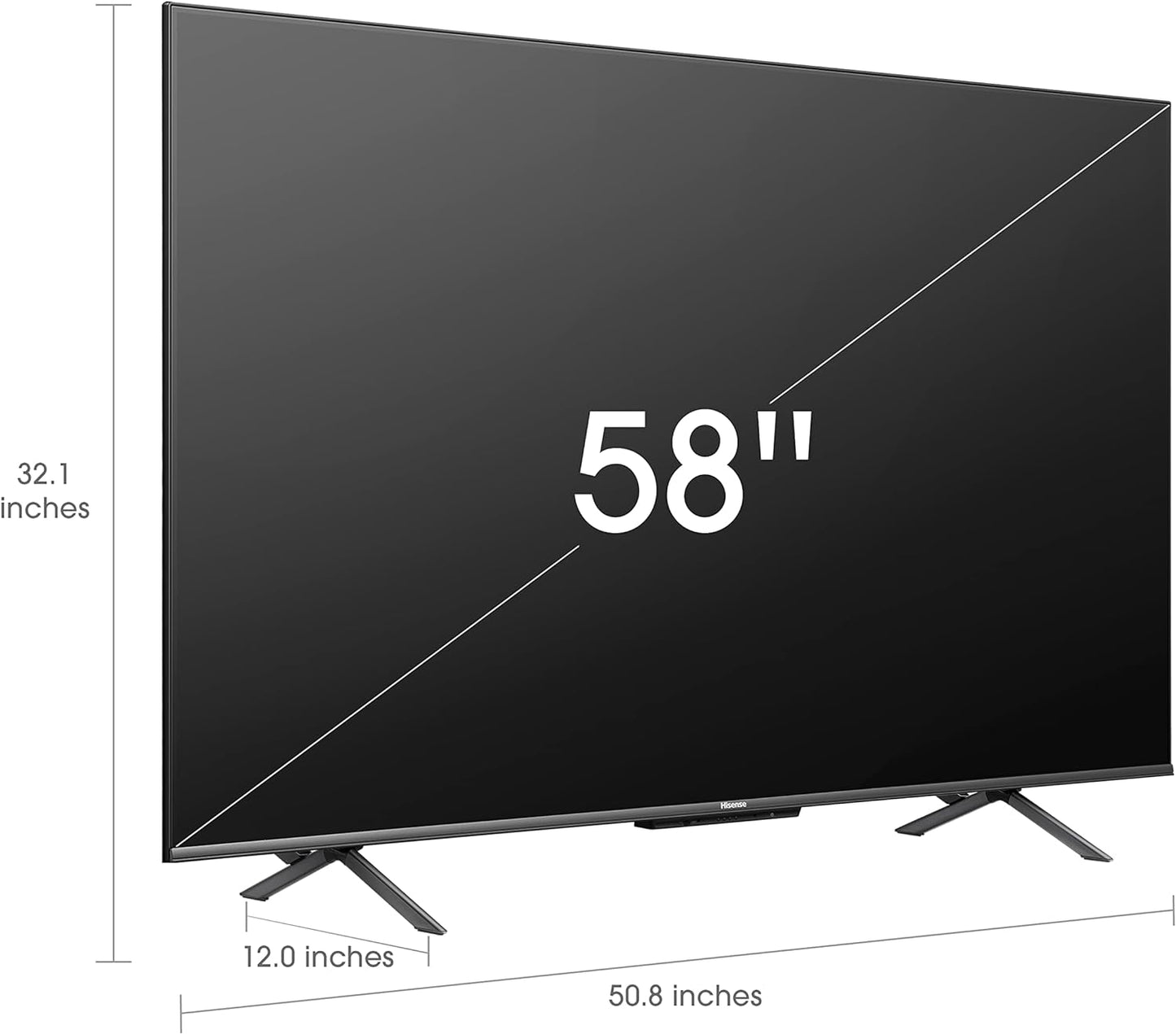 Hisense 65-Inch Class U6HF Series ULED 4K UHD Smart Fire TV (65U6HF, 2023 Model) - QLED, 600-Nit Dolby Vision, Game Mode Plus VRR, HDR 10+, 240 Motion Rate, MEMC, Voice Remote, Compatible with Alexa Xpress