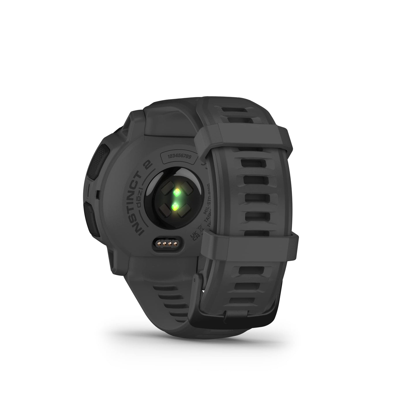 Garmin Instinct 2 Solar, édition tactique, montre d'extérieur GPS, capacités de charge solaire, prise en charge multi-GNSS, routage Tracback, noir 