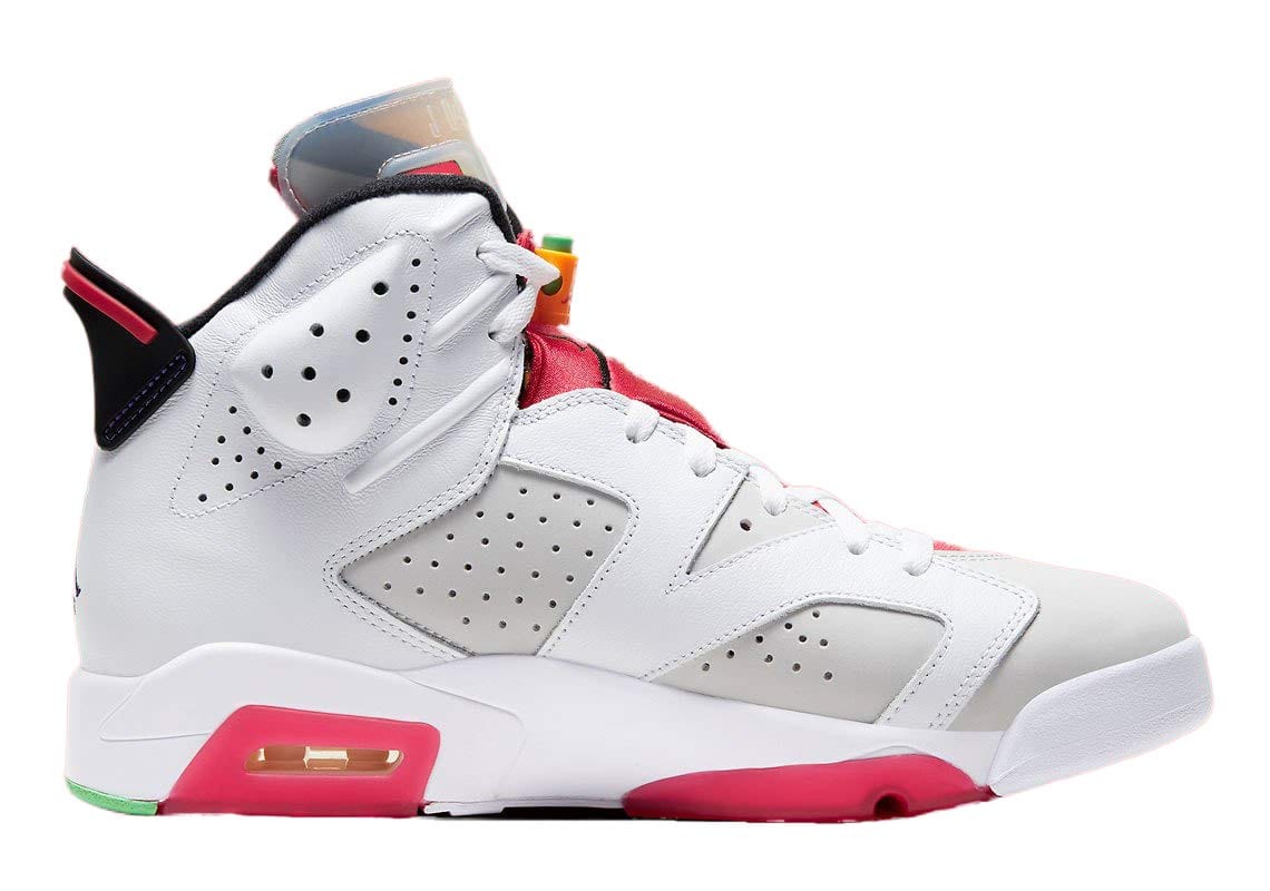 Jordan Men's Retro 6"Hare Neutral Grey/Black-White (CT8529 062)