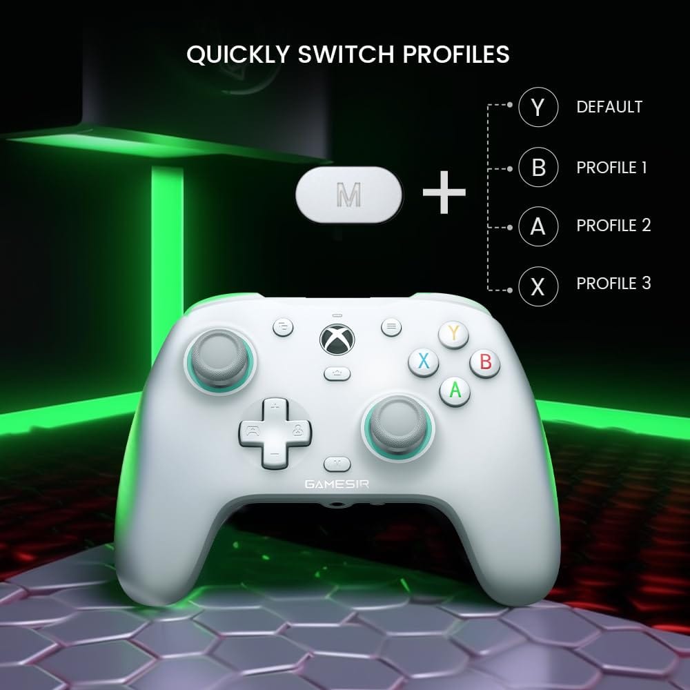 GameSir G7 SE Wired Controller for Xbox Series X|S, Xbox One & Windows 10/11, Plug and Play Gaming Gamepad with Hall Effect Joysticks/Hall Trigger, 3.5mm Audio Jack