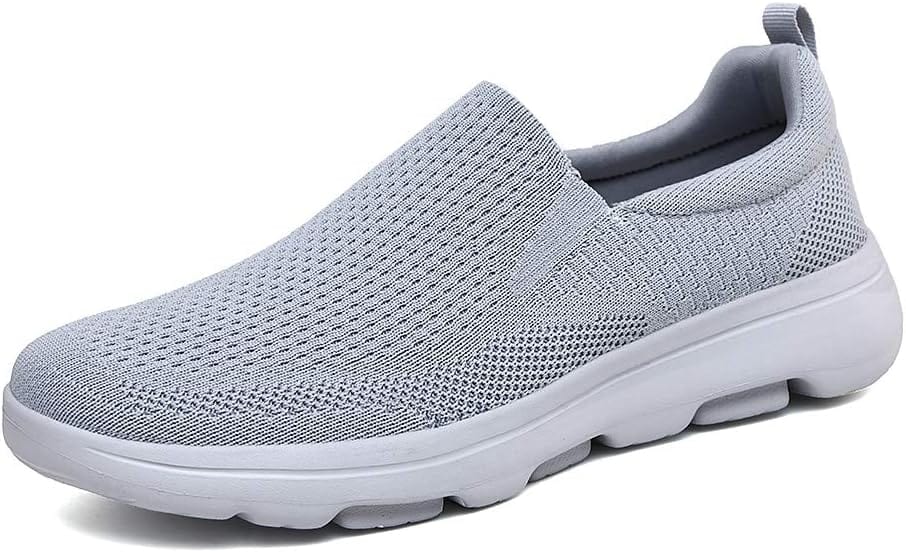 TIOSEBON Men's Mesh Slip On Walking Shoes Loafers-Comfortable Lightweight Work Drving Tennis Shoes Xpress