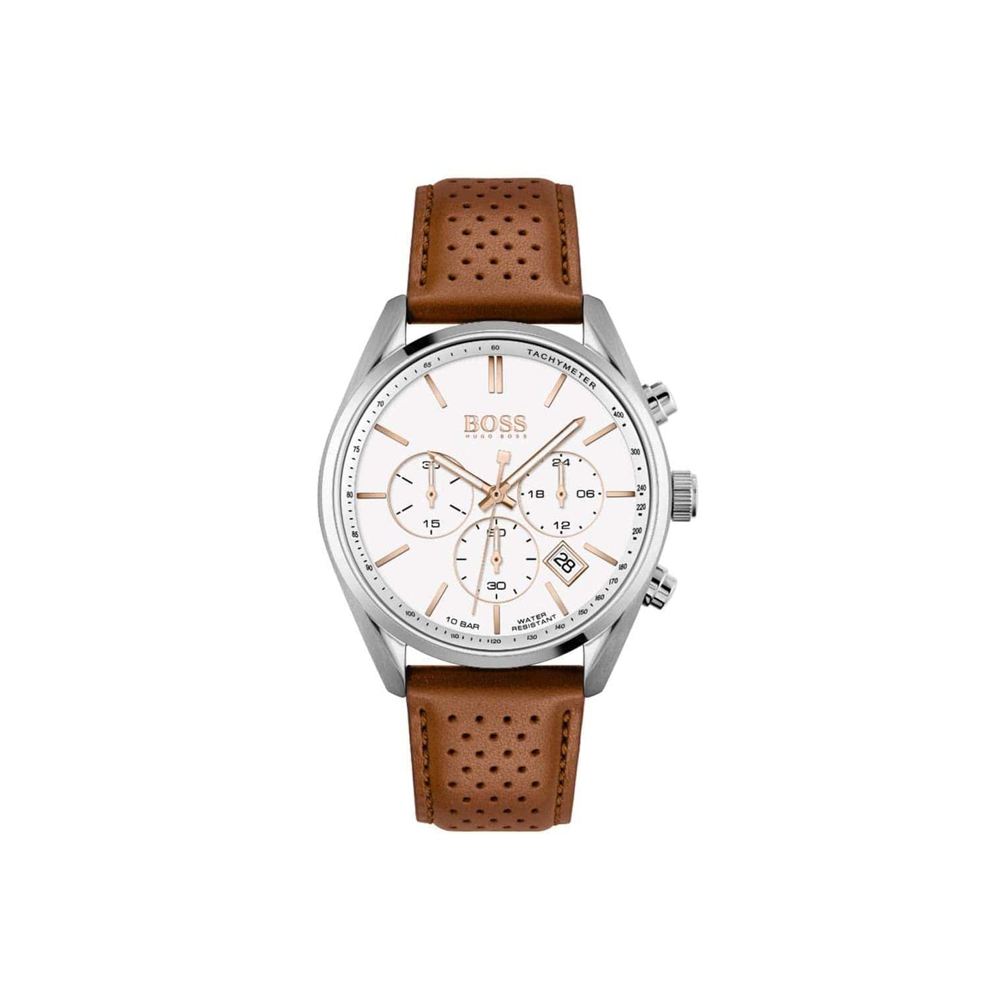 BOSS Montre chronographe à quartz pour homme – Moderne – Résistante à l'eau 