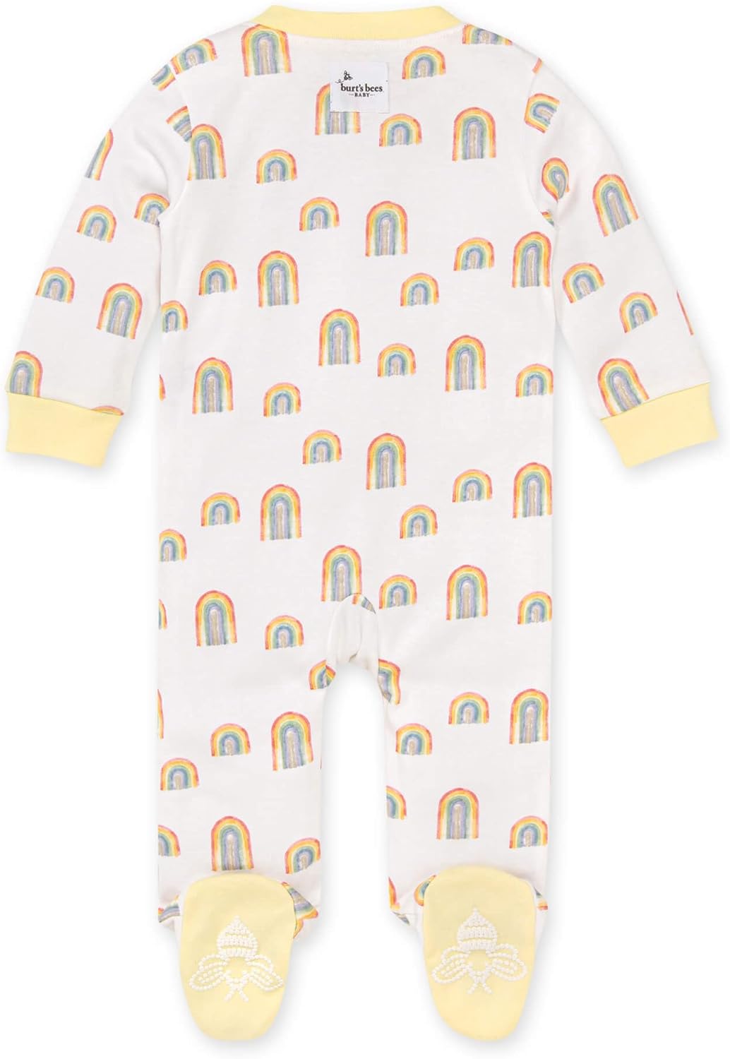 Burt's Bees Baby Baby Girls' Sleep and Play Pajamas, 100% Organic Cotton One-Piece Romper Jumpsuit Zip Front Pjs Xpress